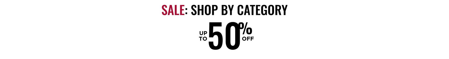 Sale: Shop by Category