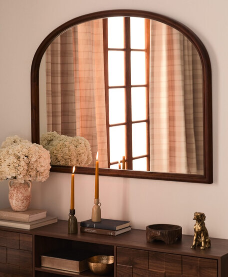 Modern bevelled mirror