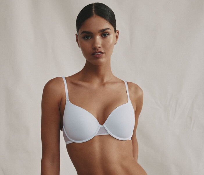 Woman wearing underwear