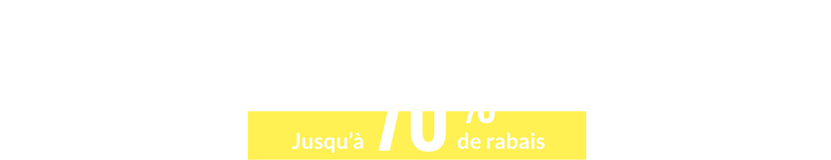 Soldes Designers Jusqu'à 70 % de rabais