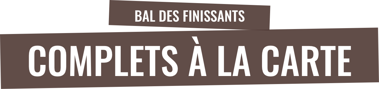Bal des finissants : Complets à la carte