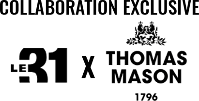 Collaboration exclusive Le 31 x Thomas Mason