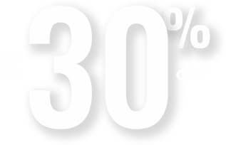 Up to 30% off