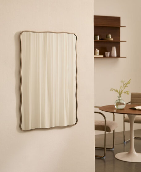 Modern bevelled mirror