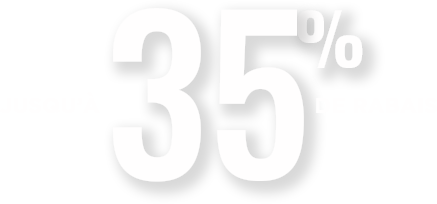 Jusqu'à 35 % de rabais