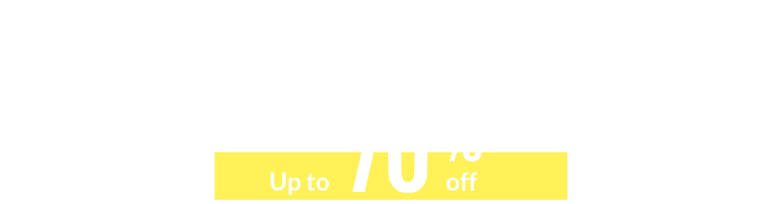 Designer Sale Up to 70% off