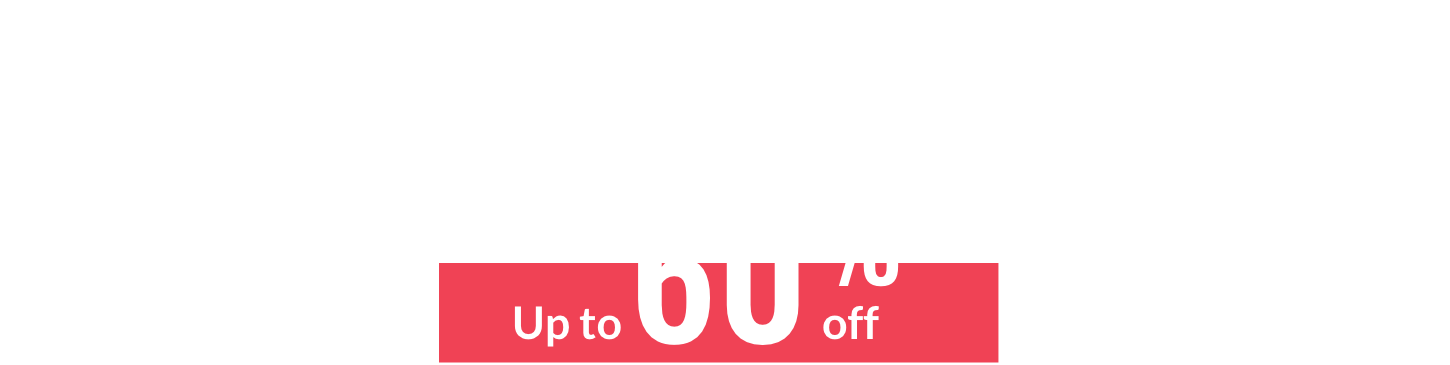 Up to 60% off Designer Sale