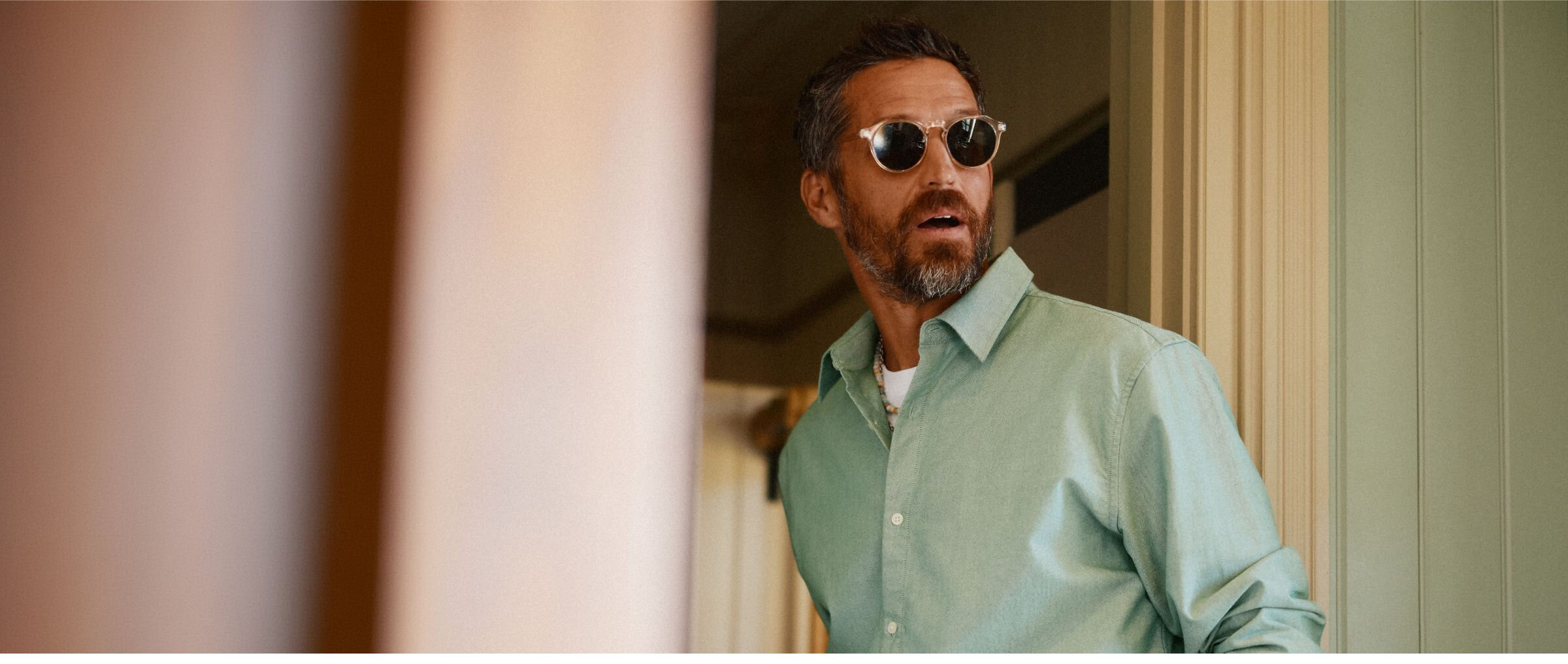 Boxy Oxford shirt