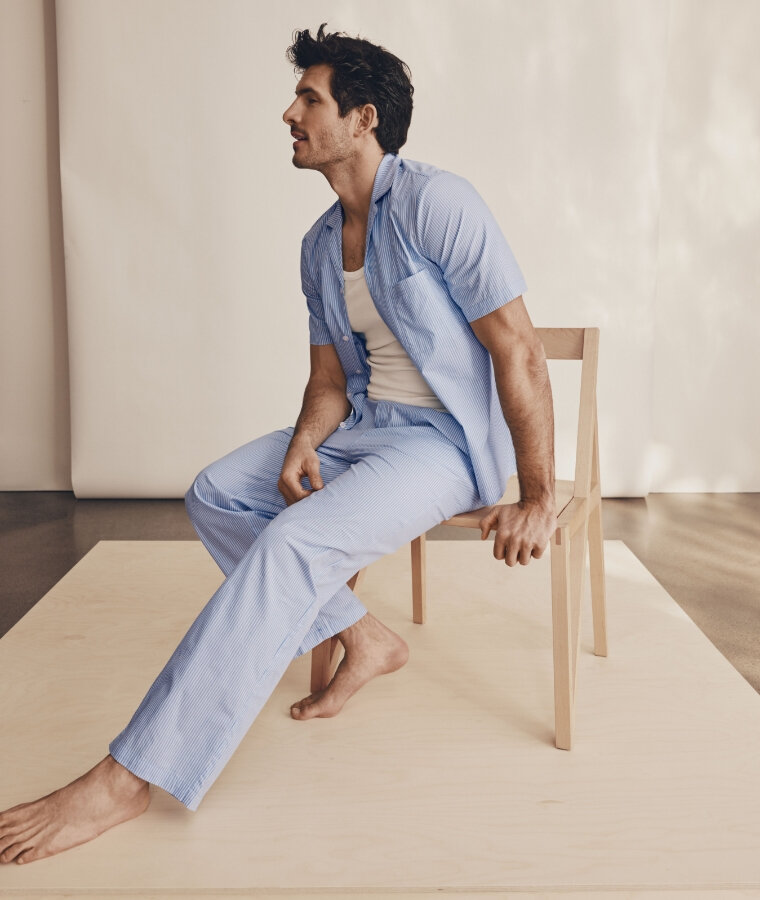 Sous-vêtement Soie Caleçon Satin Homme GENEMEN - Soie - Pyjama Décontracté - Sport Sous-vêtement Décontracté Homme