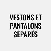 Veston et pantalon coordonnés pour homme au 31