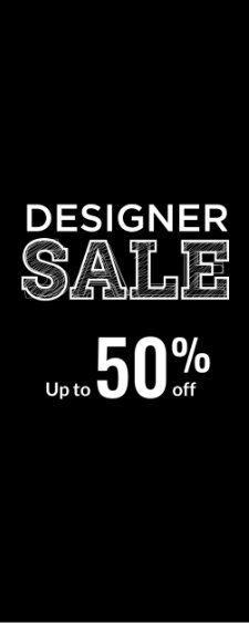Designer Sale Up to 50% off