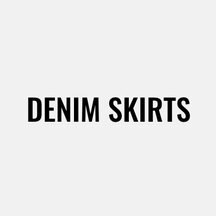 Denim Skirts for Women
