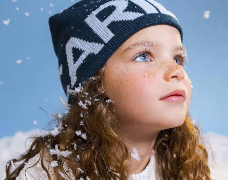 Girl wearing a beanie